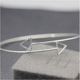 FREE Gold / Silver Double Arrow Arm Bangle